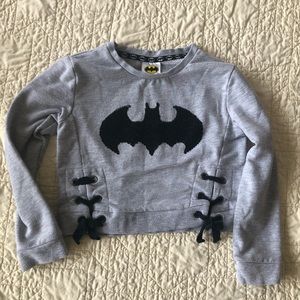 Sequin Batman sweater